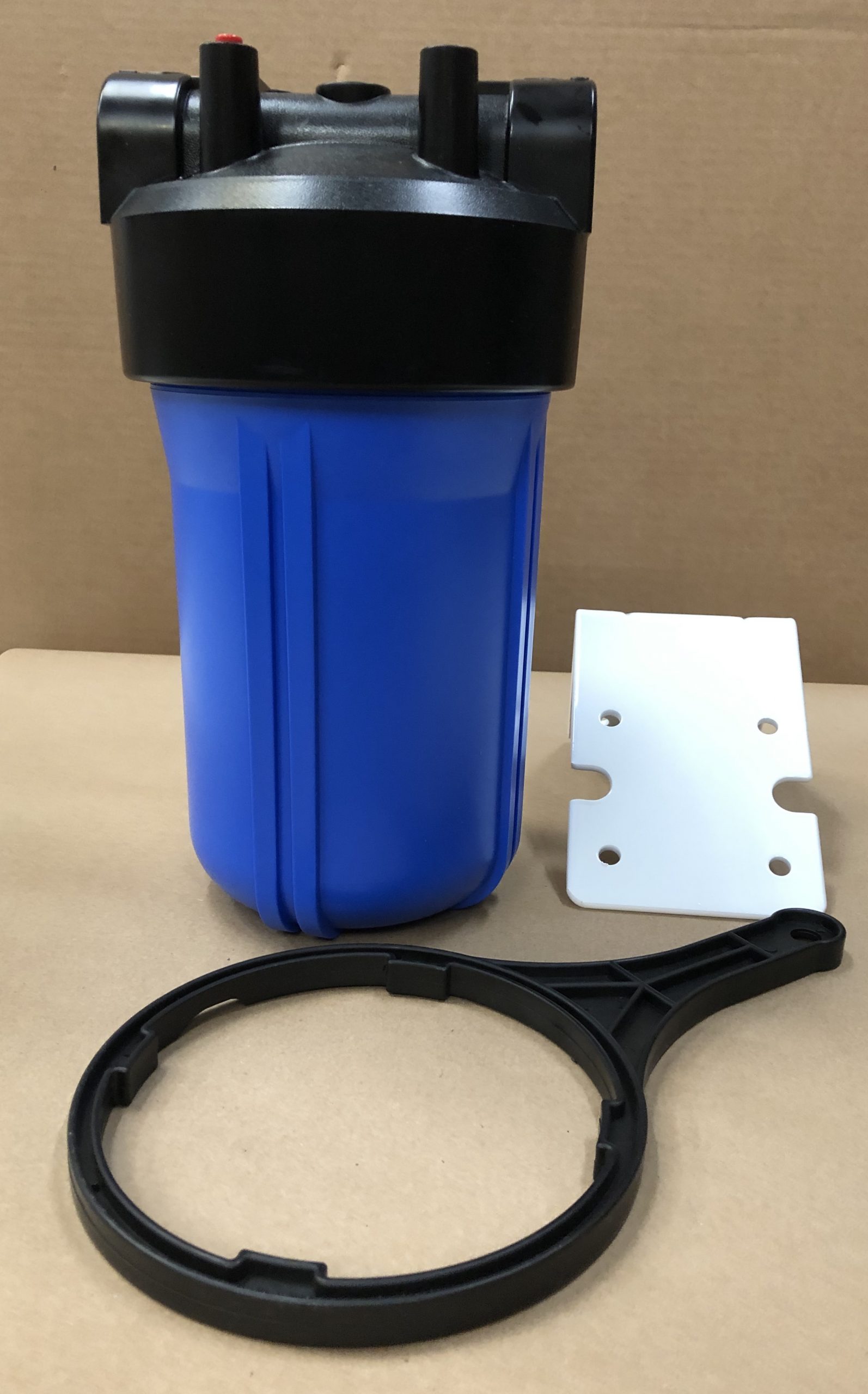 DTW 10" "Big Blue" Large Diameter Water Filter Housing, Includes