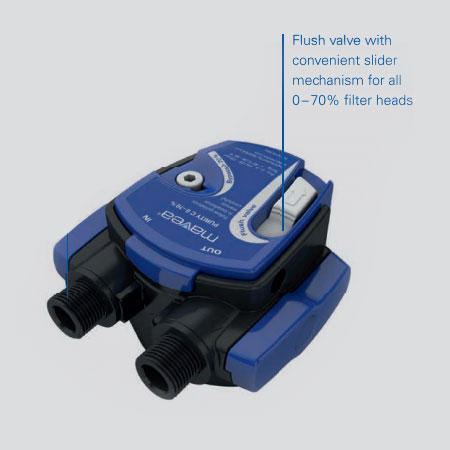 Mavea Filter head variable 0 - 70 %